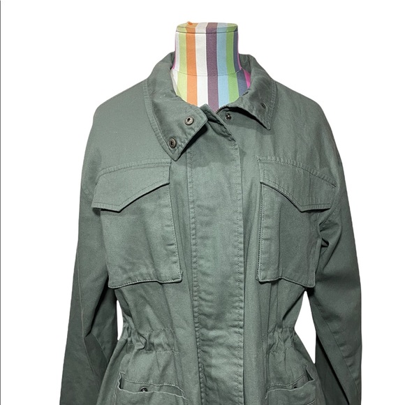 Universal Thread Olive Green Military Jacket 0461 - Picture 3 of 7